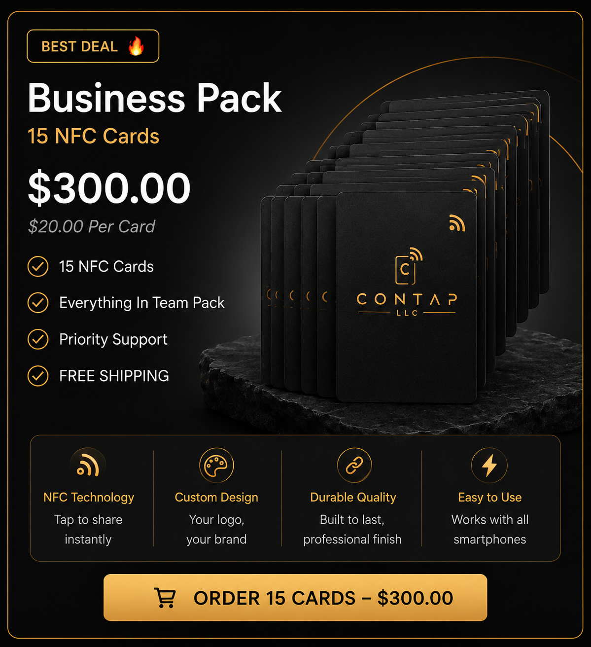 Business Pack – 15 NFC Cards