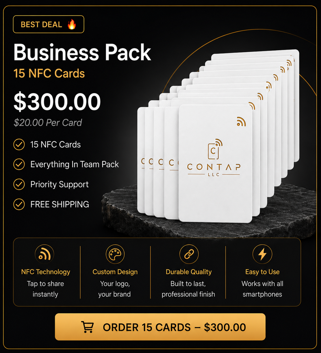 Business Pack – 15 NFC Cards